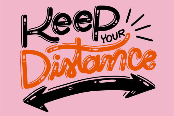 时尚个性裁片印花服装：保持距离，展现自我风格