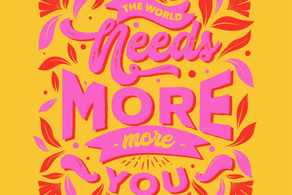 时尚个性裁片印花服装：世界需要更多你的色彩