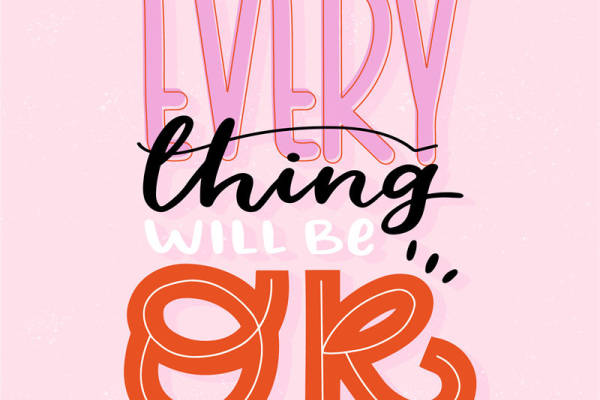 积极心态裁片印花服装,让每一天都充满希望