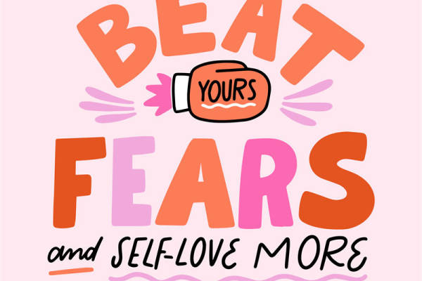 激励人心的裁片印花服装：战胜恐惧，自我爱护