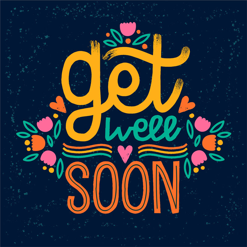 温馨治愈系裁片印花服装：'get well soon'暖心设计