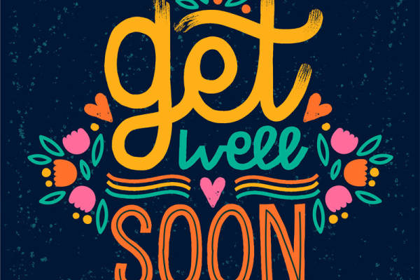 温馨治愈系裁片印花服装:'get well soon'暖心设计