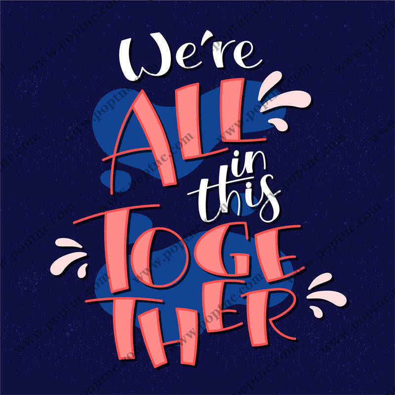 团结互助的裁片印花服装,传递温暖与力量