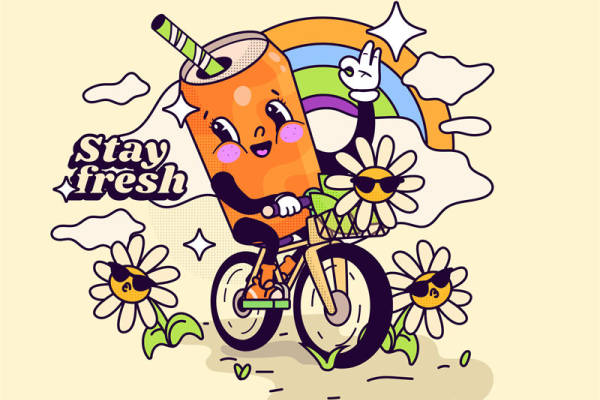 活力四射的裁片印花服装：夏日清新风格