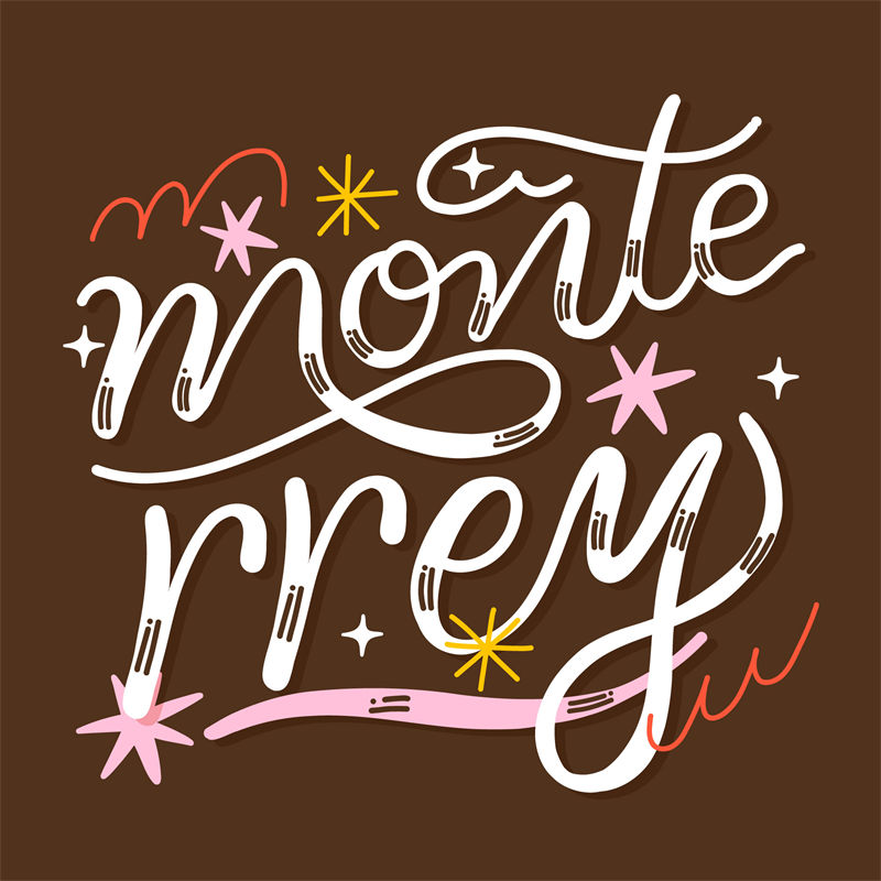 时尚创意裁片印花服装：'Monte Rey'独特设计
