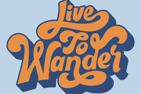 探索自由精神：'Live To Wander'裁片印花服装印花设计