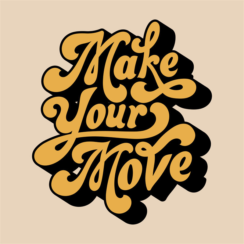 让你的服装印花更具个性：'Make Your Move'裁片印花设计