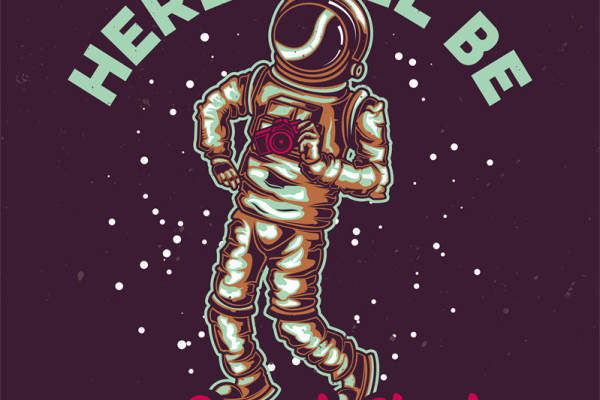 探索星空：宇航员裁片印花服装，打造你的太空梦