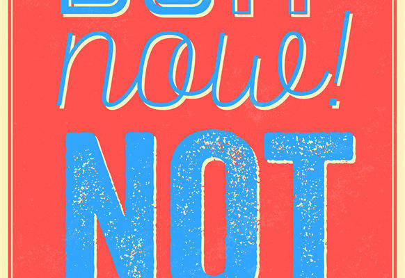 激励人心的裁片印花服装：立即行动，不要拖延