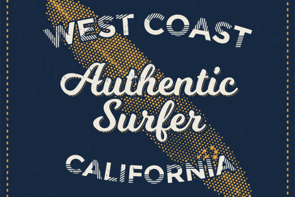 探索西海岸风情：加州正宗冲浪者裁片印花服装