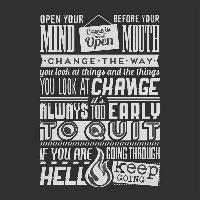 激励人心的裁片印花服装:勇敢面对改变,坚持到底