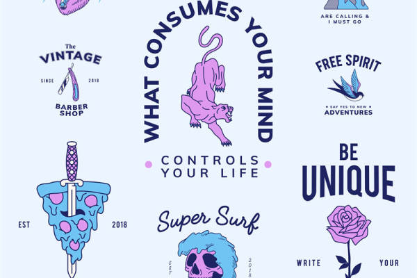 复古风格裁片印花服装:展现个性与自由精神