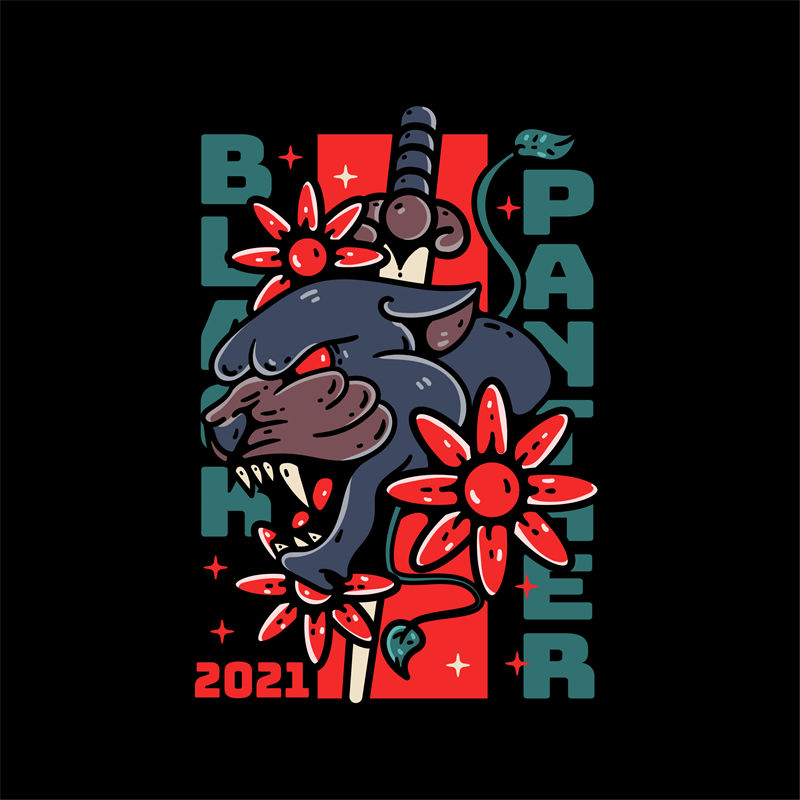 2021年独特创意裁片印花服装：时尚与个性的碰撞