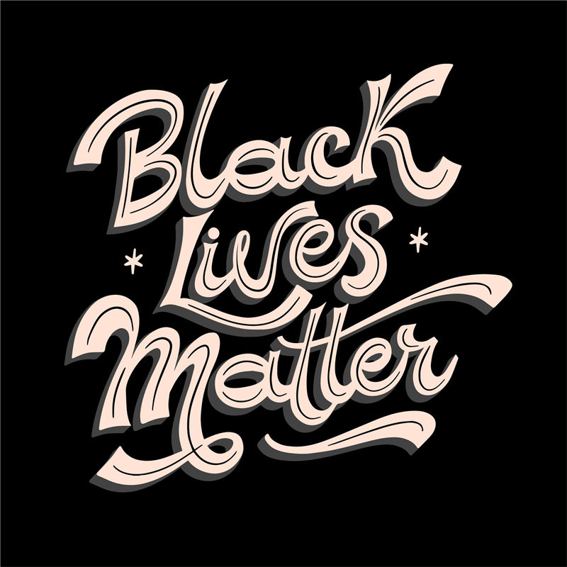 时尚裁片印花服装：Black Lives Matter主题设计