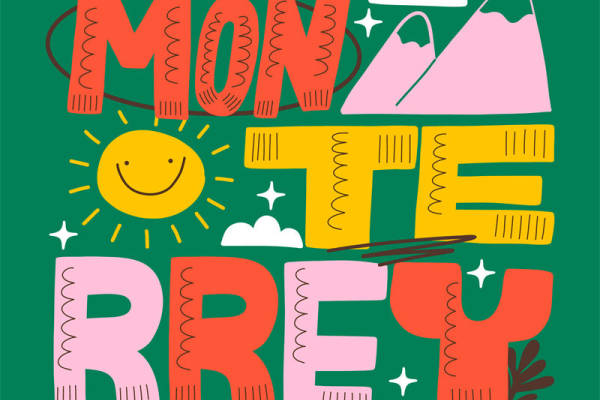 活力满满的户外探险主题裁片印花服装印花设计