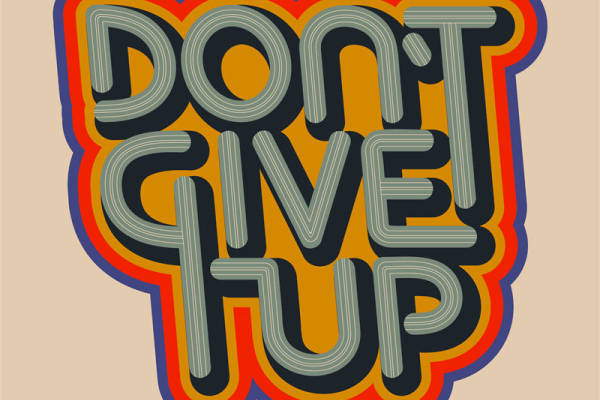 时尚励志裁片印花服装:永不放弃的潮流宣言