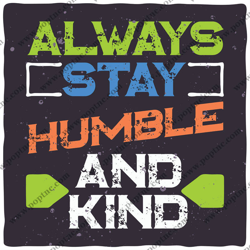 时尚裁片印花服装:永远保持谦逊和善良