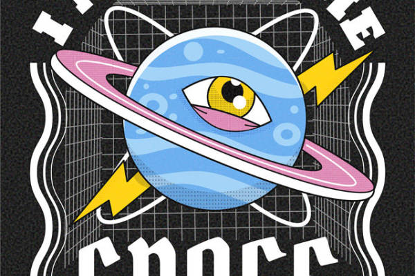 探索宇宙的呼唤：太空主题裁片印花服装