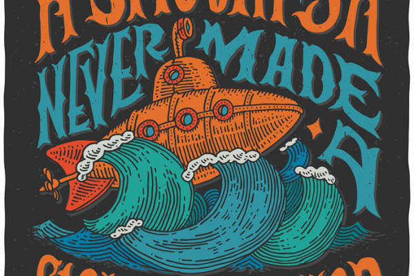 海洋探险主题裁片印花服装:展现你的航海精神