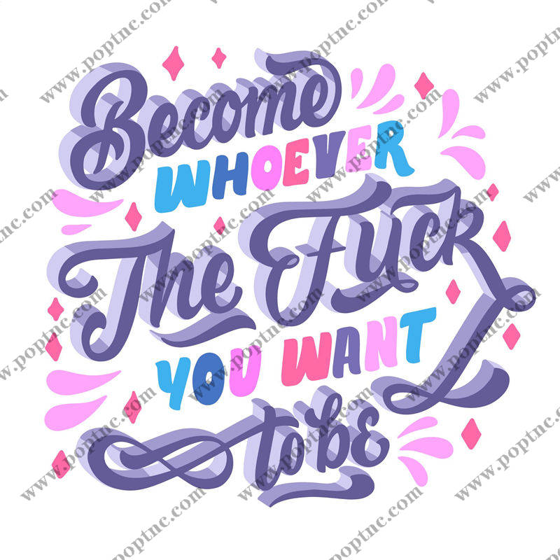 时尚个性裁片印花服装:成为你想成为的任何人