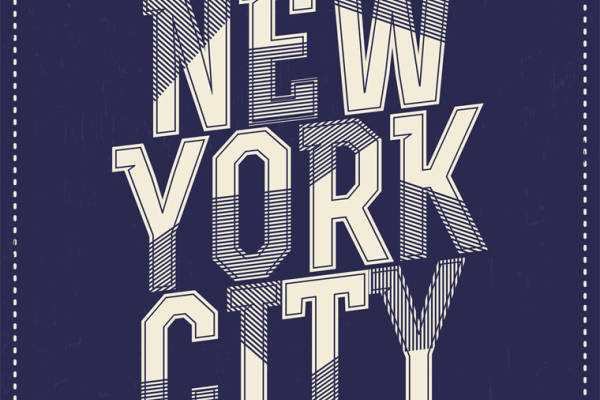 纽约城市风情裁片印花服装：都市时尚的完美诠释