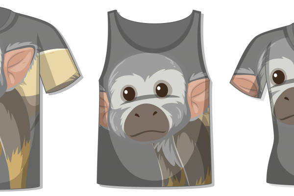 趣味动物裁片印花服装：时尚与个性的完美结合