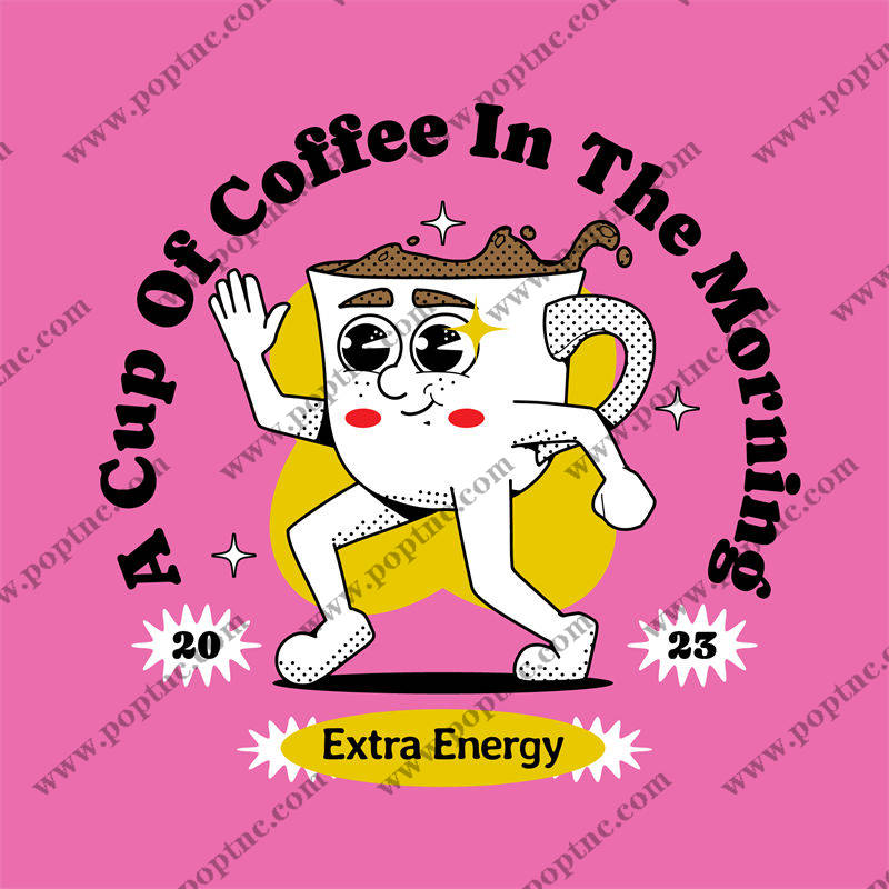 活力满满:2023年新款裁片印花服装,为早晨注入能量