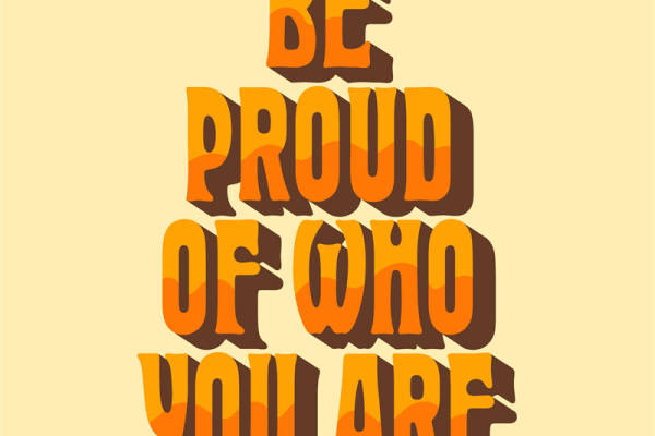 自信风采:'Be Proud of Who You Are'裁片印花服装印花设计