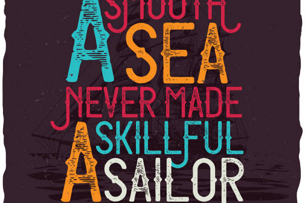 海洋探险精神裁片印花服装：勇敢水手的时尚宣言