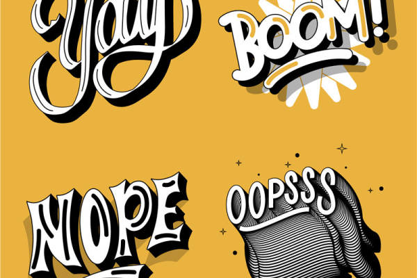 活力四射的街头风格裁片印花服装印花设计