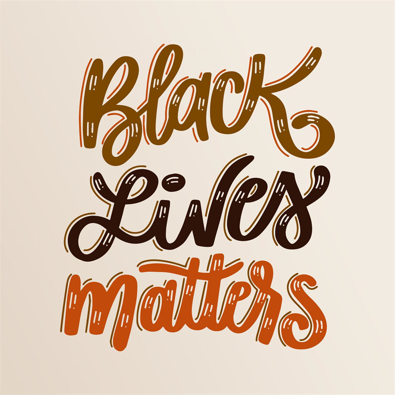 时尚宣言：'Black Lives Matter'裁片印花服装