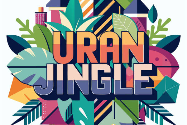 探索都市丛林:多彩几何裁片印花服装