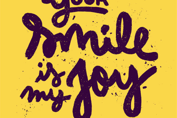 温馨裁片印花服装：你的微笑是我的快乐