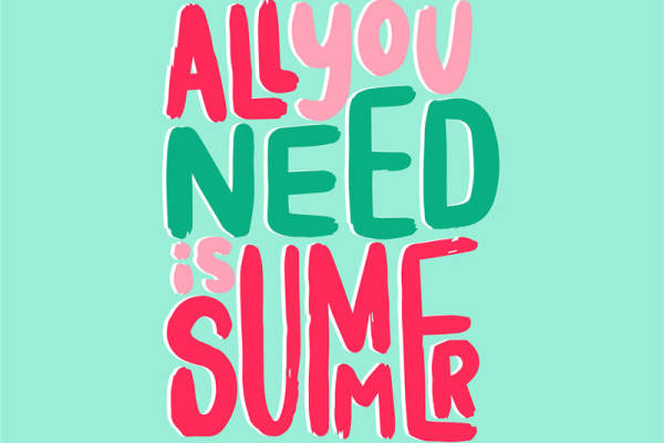 夏日清新风格裁片印花服装，让你的夏日更加活力四射