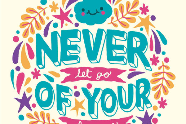 活力四射的裁片印花服装，永不放弃梦想的时尚宣言