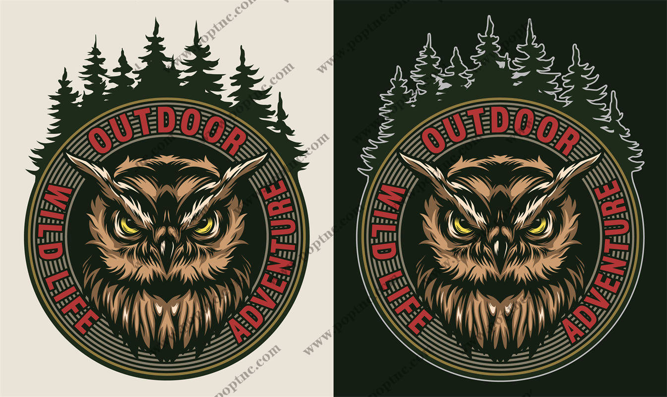 户外探险主题裁片印花服装:自然与勇气的象征