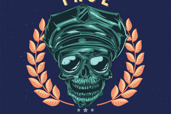 复古风格警长裁片印花服装：展现个性与勇气