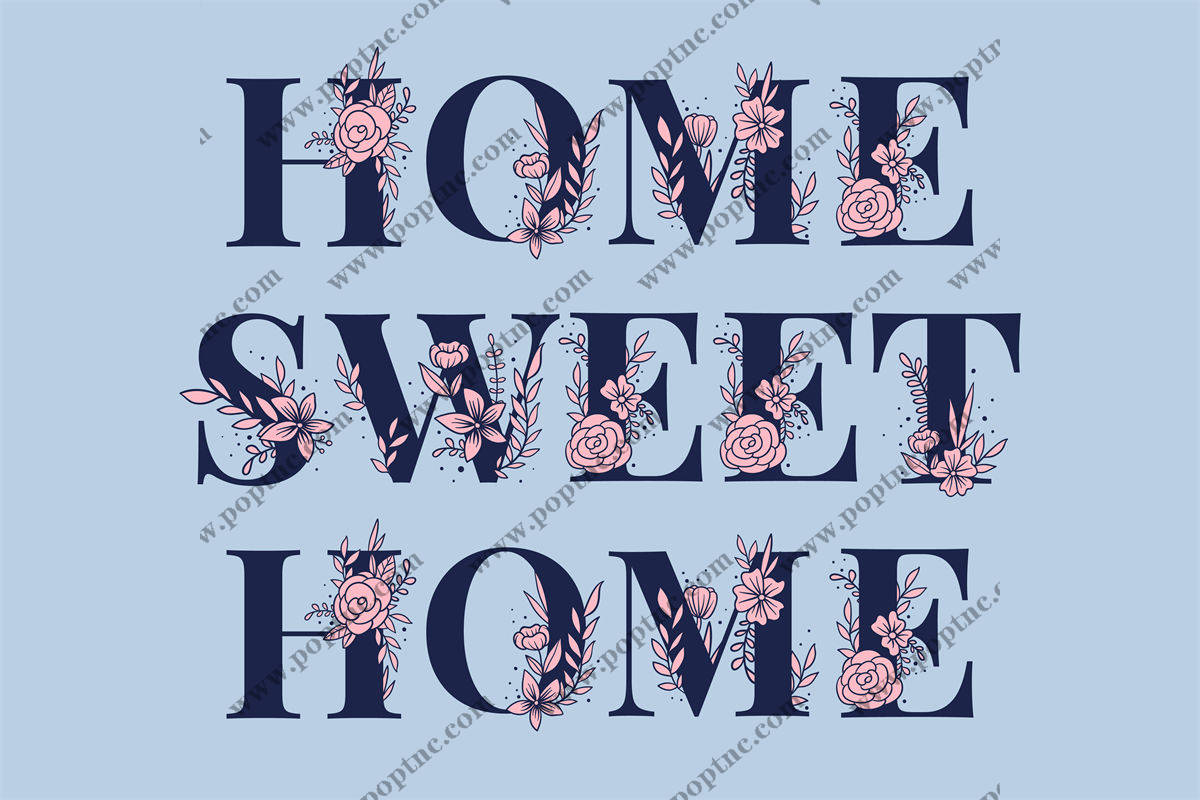 温馨花卉裁片印花服装:打造甜美家居风格