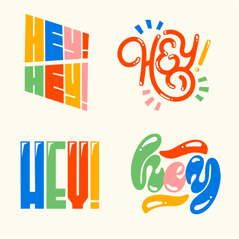 活力四射的创意裁片印花服装印花设计