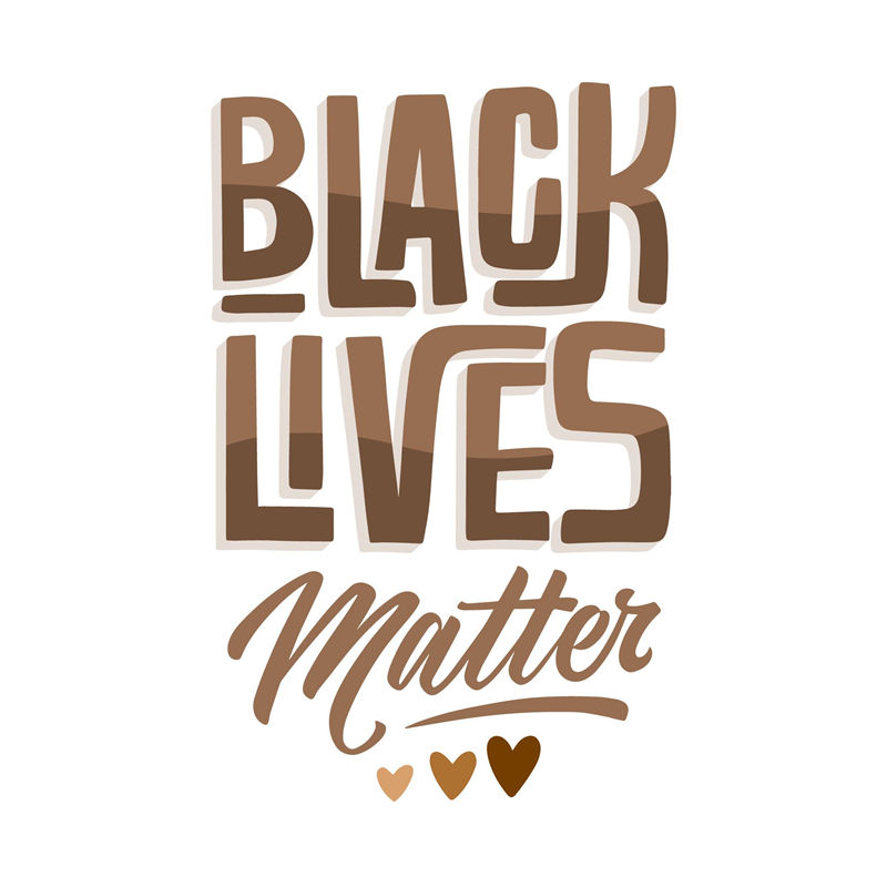 时尚宣言：'Black Lives Matter'裁片印花服装印花设计