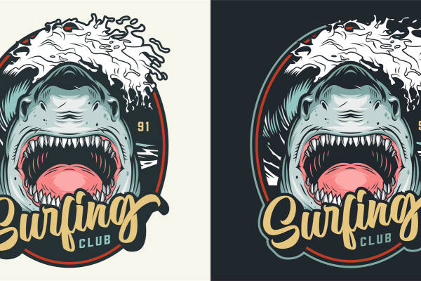 时尚冲浪俱乐部裁片印花服装:勇敢者的潮流选择