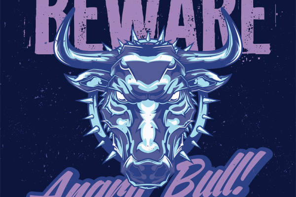 当心愤怒的公牛:独特的裁片印花服装设计