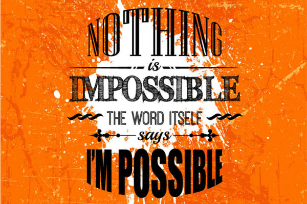 活力橙背景上的激励性裁片印花服装印花设计