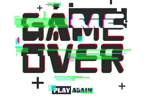 复古游戏风格裁片印花服装印花设计