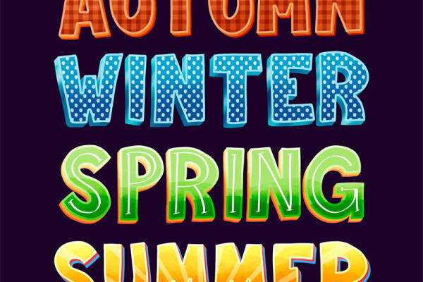 四季风情裁片印花服装:春秋冬夏的时尚演绎