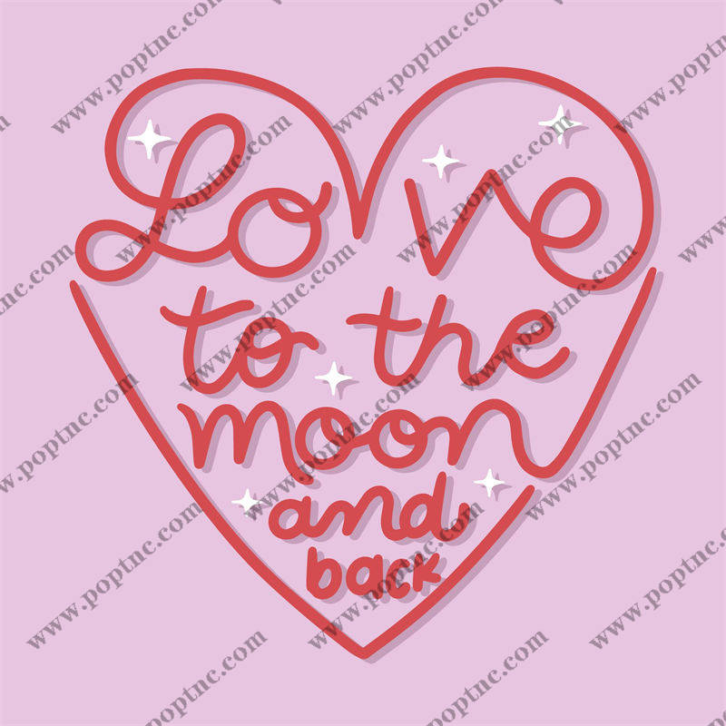 温馨心形裁片印花服装,传递无尽的母爱