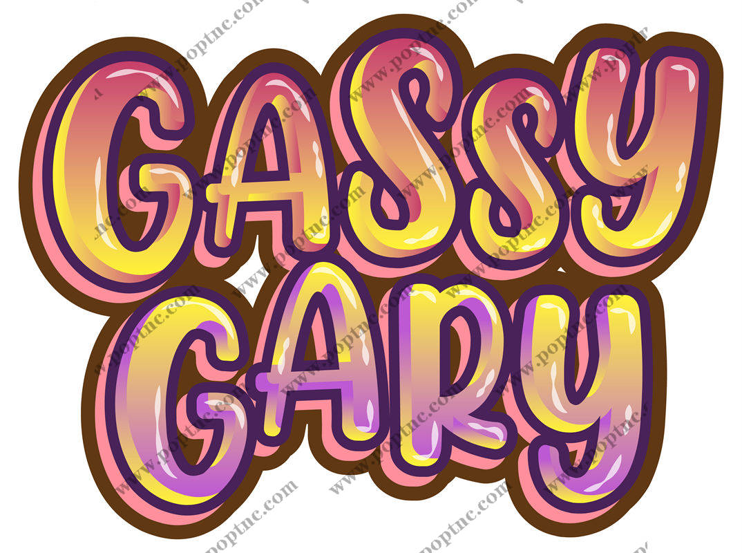 时尚潮流裁片印花服装:Gassy Gary的绚丽色彩