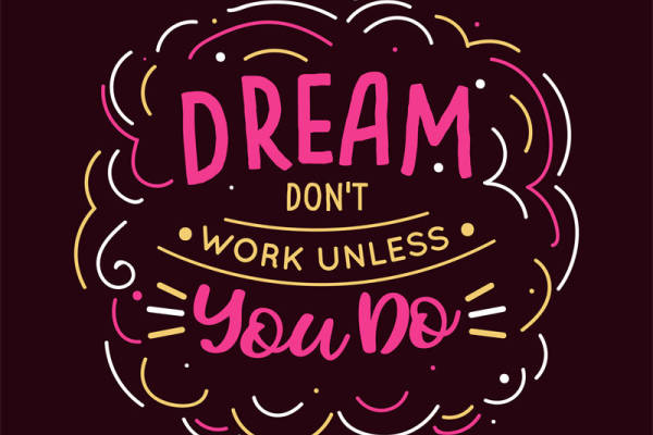 激励人心的裁片印花服装：梦想需要行动来实现