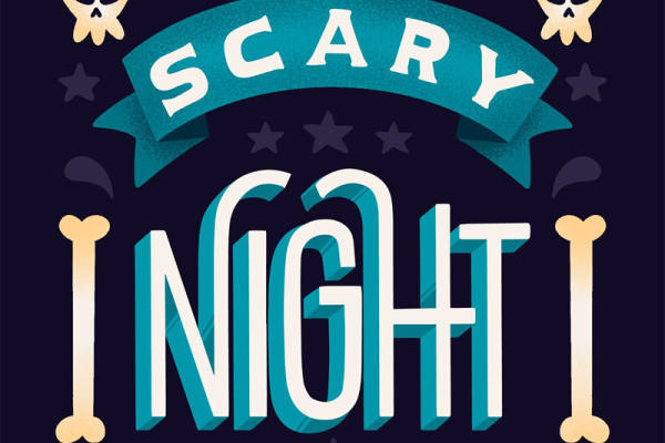 万圣节主题裁片印花服装印花设计：恐怖之夜的完美选择