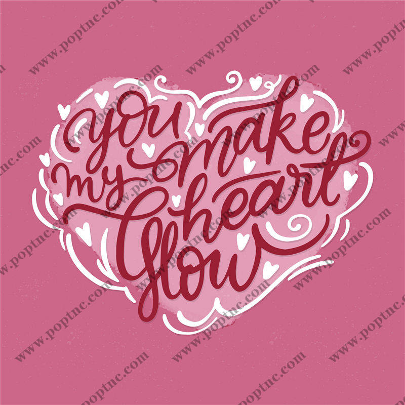 浪漫心形裁片印花服装 让爱在衣间流动